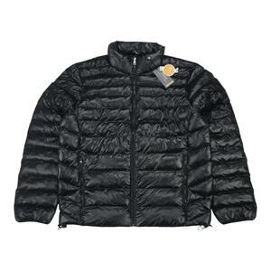 Polo Ralph Lauren Packable Jacket Mens Large L Black Puffer Water Repellent NEW!